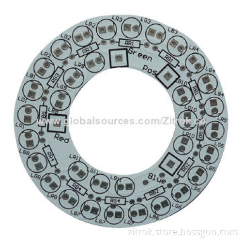 White 2 layers Aluminum PCB for LED BulbsNew